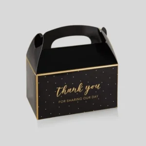 Black Gable Boxes