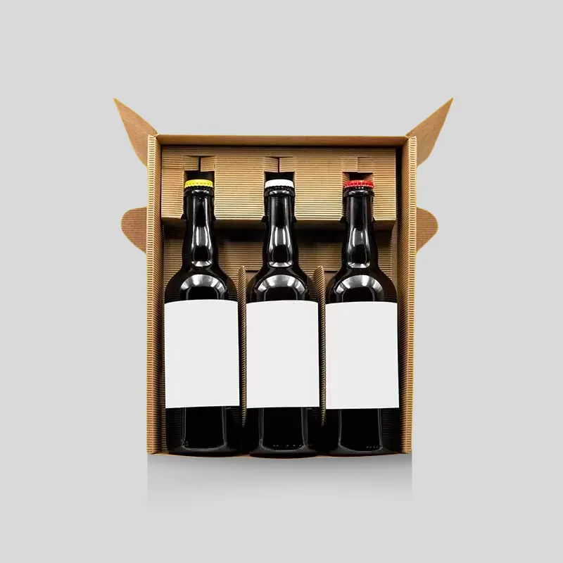 Custom Design Beverages Corrugated Boxes`