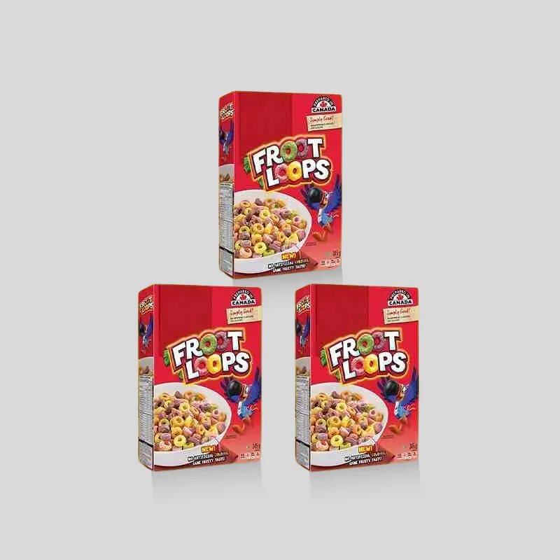 Custom Wholesale Cereal Boxes