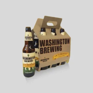 Custom Kraft Stock Bottle Neckers and Carriers
