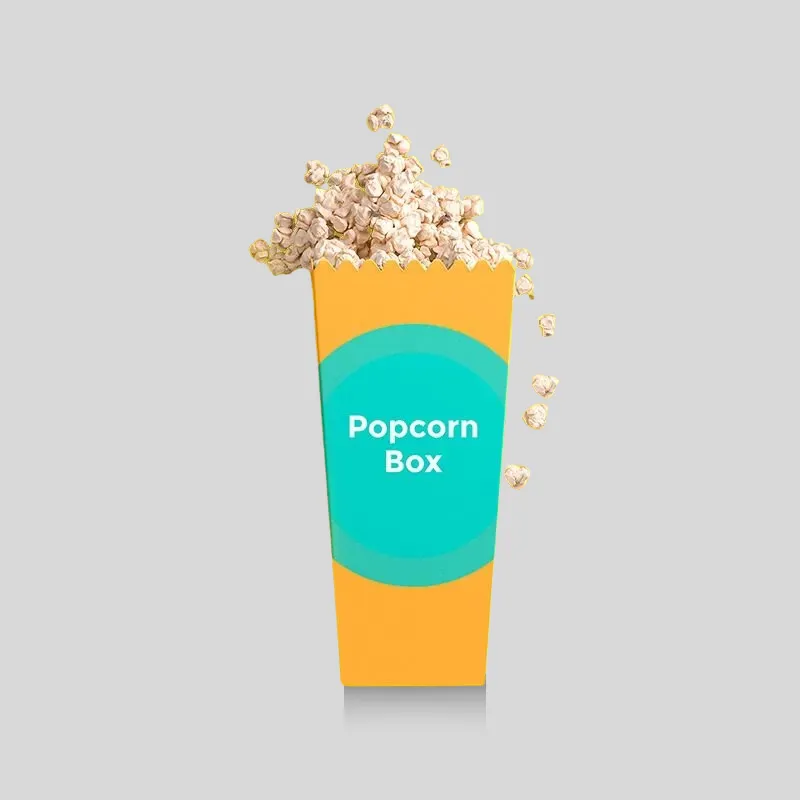 Custom Popcorn Boxes with Your Logo