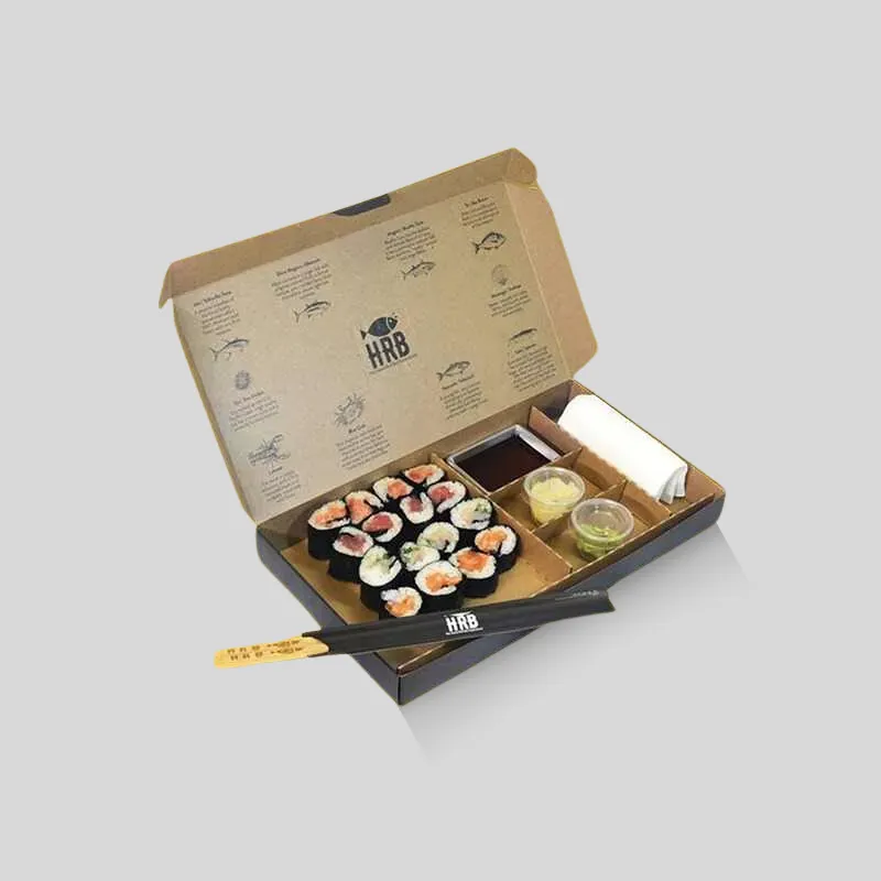 Custom Sushi Takeout Boxes