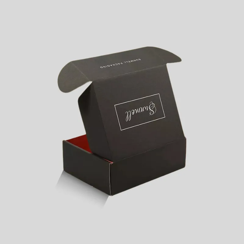 Custom Black Mailer Boxes
