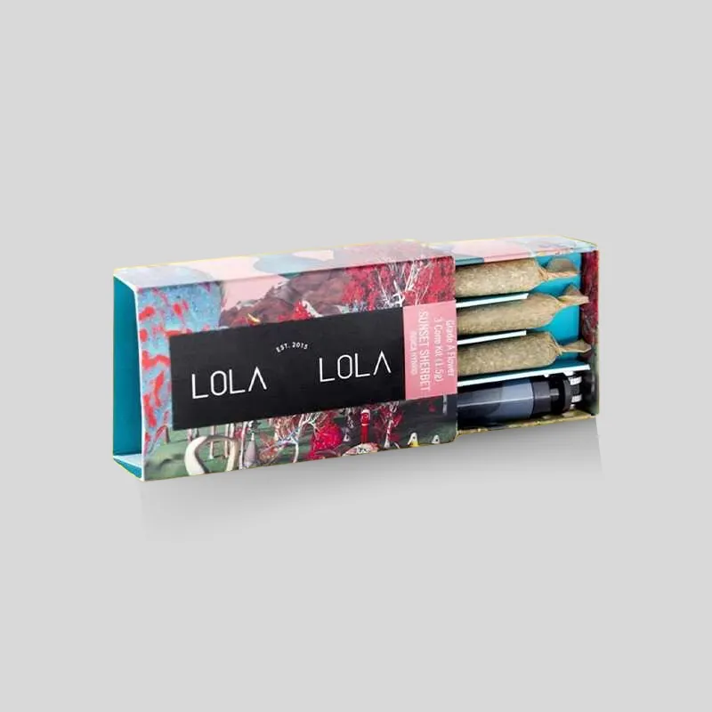 Custom Unique Shaped Pre Rolls Joints Packaging