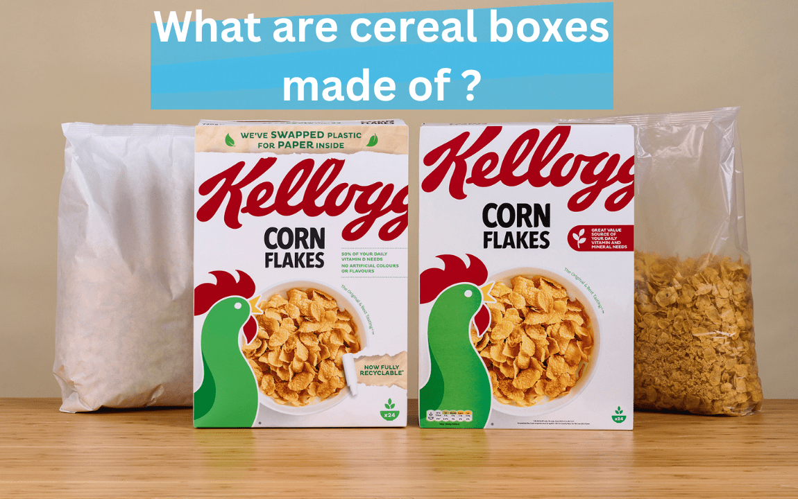 What are cereal boxes made of ?
