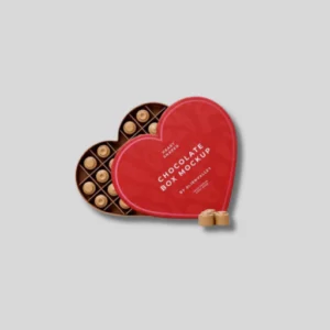 Custom Heart-Shaped Chocolate Boxes