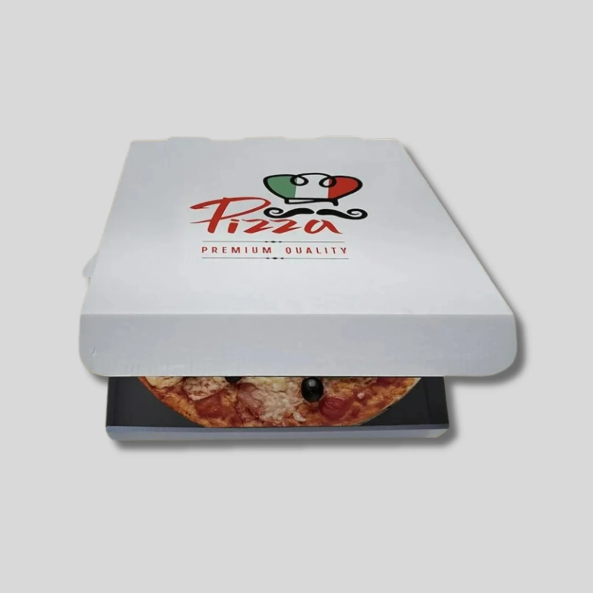 White Pizza Boxes