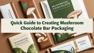 Quick Guide to Creating Mushroom Chocolate Bar Packaging