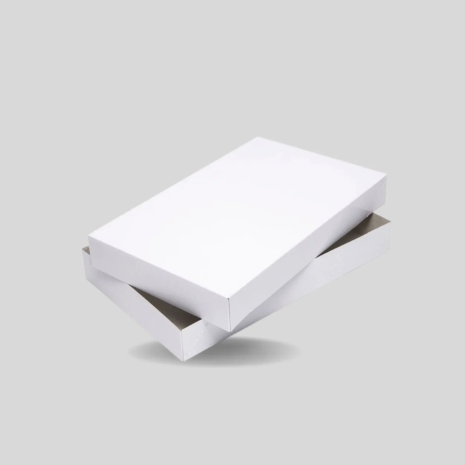 White Apparel Boxes